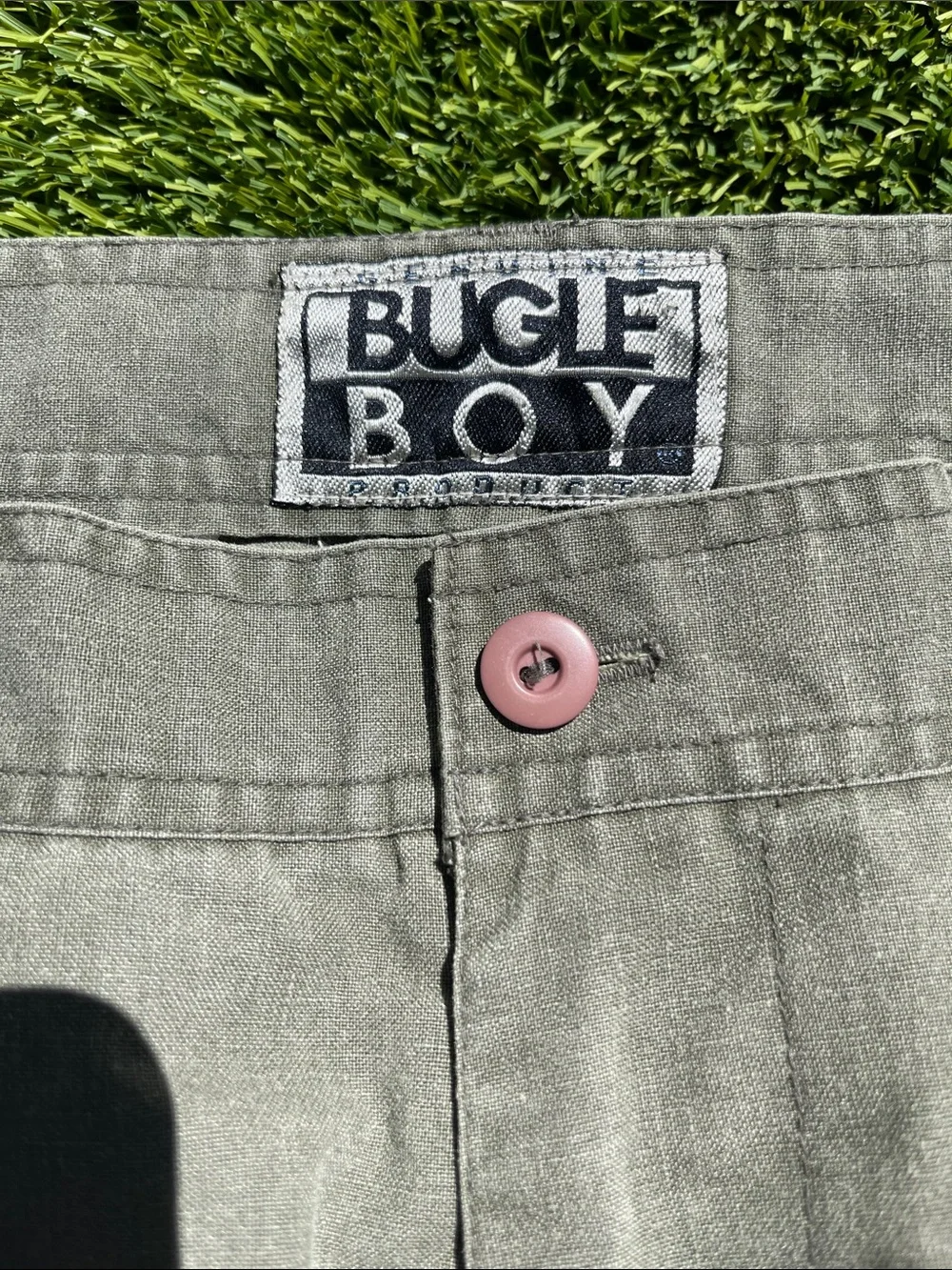 Bugle Boy Men's Chinos in Light Olive
